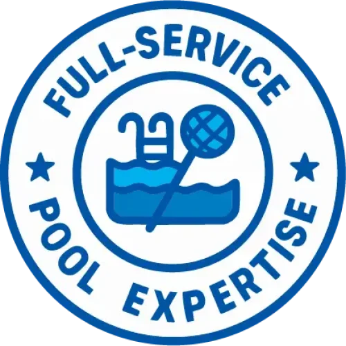 Pool Boy – Complete Pool Cleaning and Equipment Services in Charlotte County, FL Full-service pool cleaning and equipment expertise badge from Pool Boy Inc.