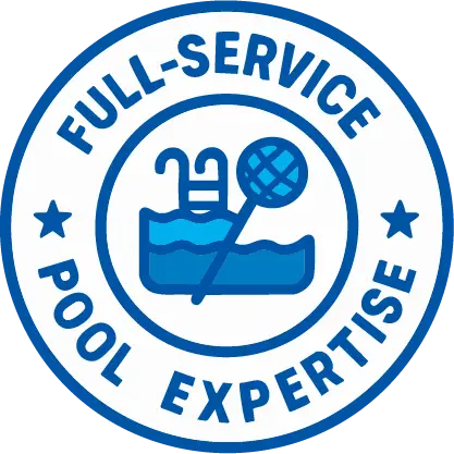 Pool Boy – Complete Pool Cleaning and Equipment Services in Charlotte County, FL Full-service pool cleaning and equipment expertise badge from Pool Boy Inc.