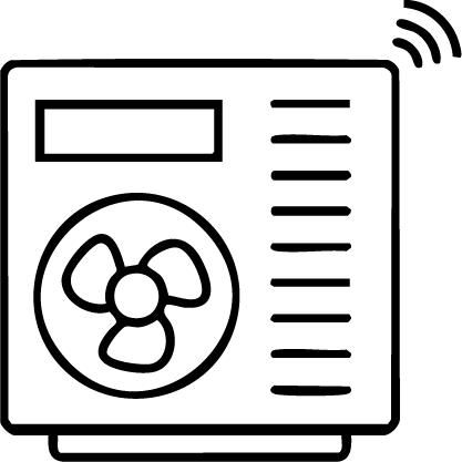 Electric Pool Heat Pump Icon – Pool Boy Blog Electric pool heat pump icon representing energy-efficient heating system for Florida pools.