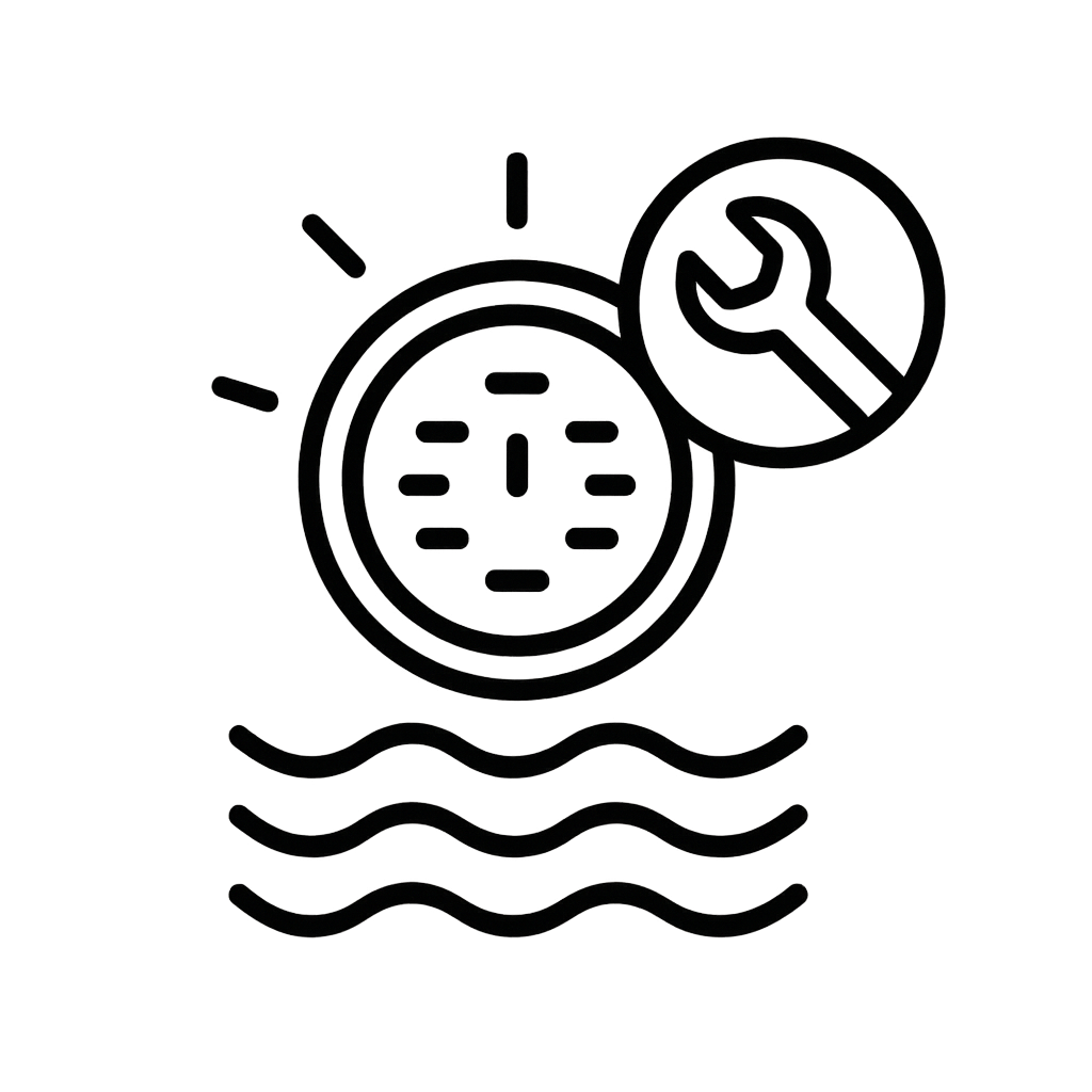 Icon for underwater pool light repair services