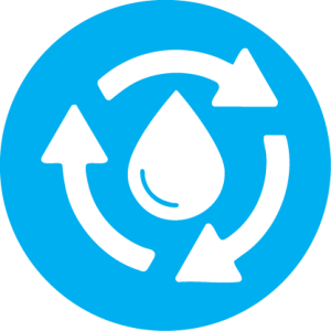 Icon illustrating poor pool water circulation