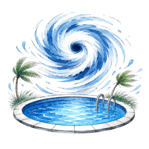 Hurricane pool preparation and recovery for homeowners in Charlotte and Sarasota Counties, Florida