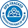 GPS-tracked pool service badge from Pool Boy Inc. for peace of mind in Port Charlotte